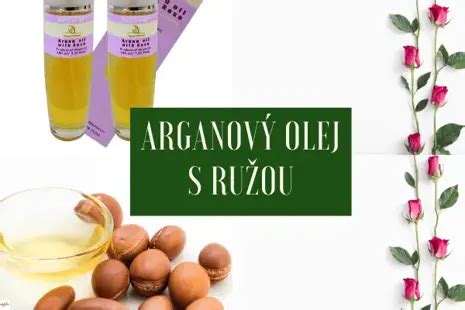 Foto fľaštičky arganového oleja s ružou damašskou