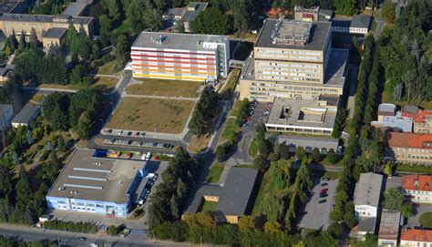 The exterior of FNsP J. A. Reimana Prešov hospital