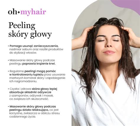 Schéma aplikácie peelingu na rozdelené sekcie vlasov