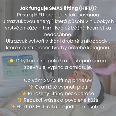 infografika: ako funguje HIFU lifting