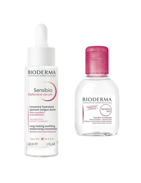 Produktové foto: Micelárna voda Sensibio H2O a ďalšie kľúčové produkty radu Sensibio