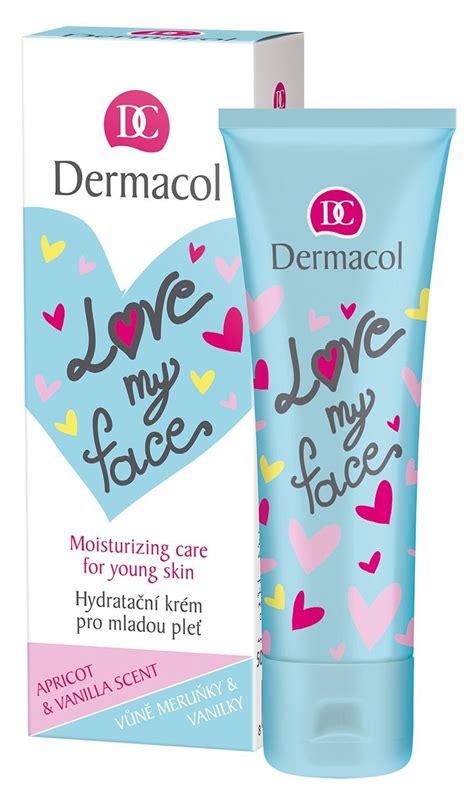 Produktový rad Dermacol Love My Face s rôznymi variantmi krémov