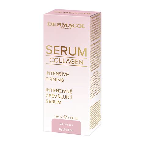 Tematické foto: balenie Dermacol Collagen Serum na pleti