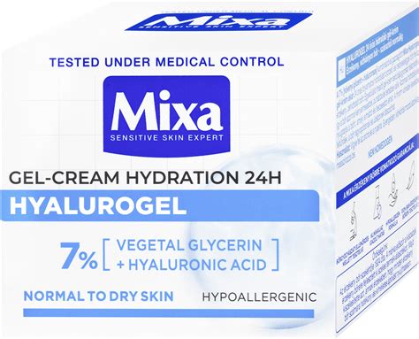 Produktové foto Mixa 24h upokojujúci hydratačný krém