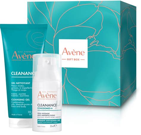 Vizualizácia produktov Avène Cleanance Women pre dospelú pleť so sklonom k akné