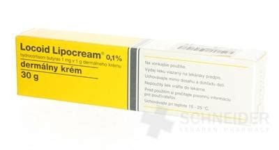 Tuba s krémom Locoid Lipocream a symboly kožných ochorení ako ekzém