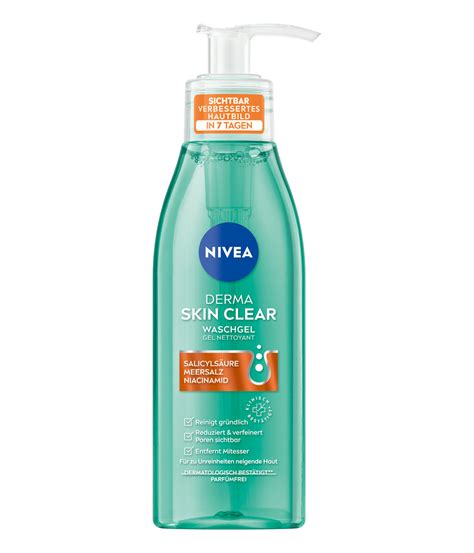 Produktové foto celej rady NIVEA Derma Skin Clear