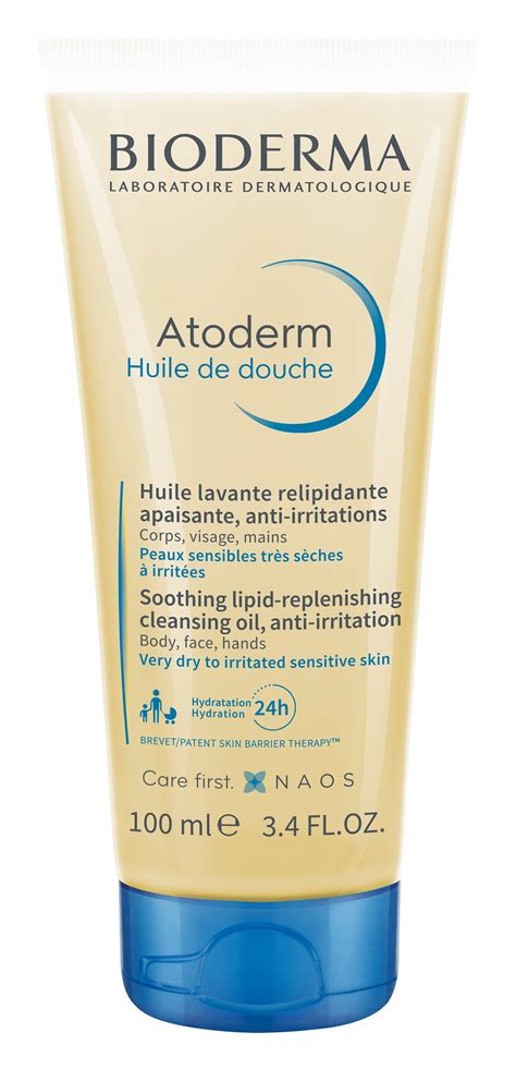 Produktové foto: Sprchový olej Bioderma Atoderm s pumpičkou