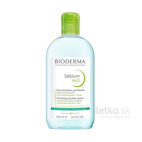 fotografia produktu Bioderma Sébium H2O micelárna voda 500ml