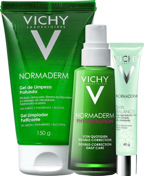 Tematická fotografia: produkt Vichy Normaderm Phytosolution na minimalistickom pozadí