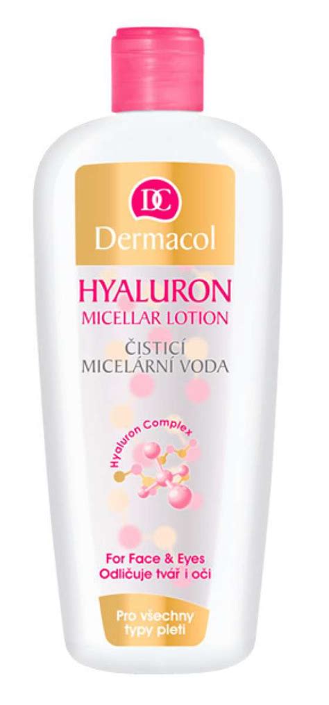 Infografika: Kľúčové výhody Dermacol Hyaluron Micellar Lotion