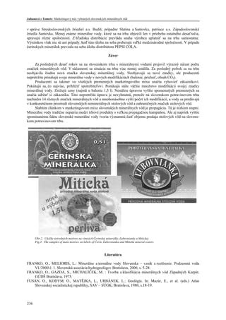 Tematické foto: fľaše minerálnej vody a mikroskopické baktérie