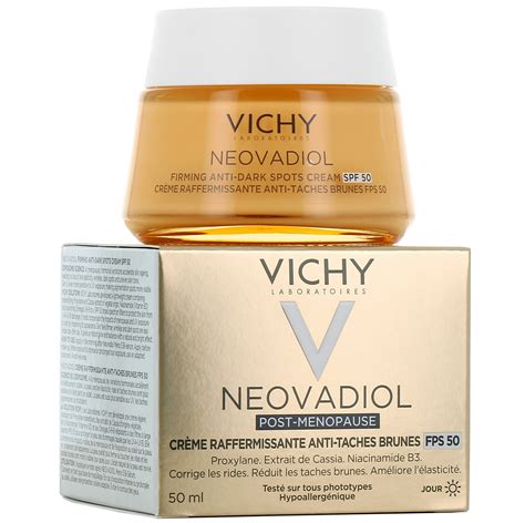 produktová fotografia krému Vichy Neovadiol SPF50 po menopauze