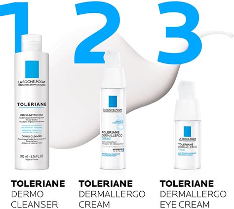 Sada produktov La Roche-Posay Toleriane Dermallergo pre citlivú pleť