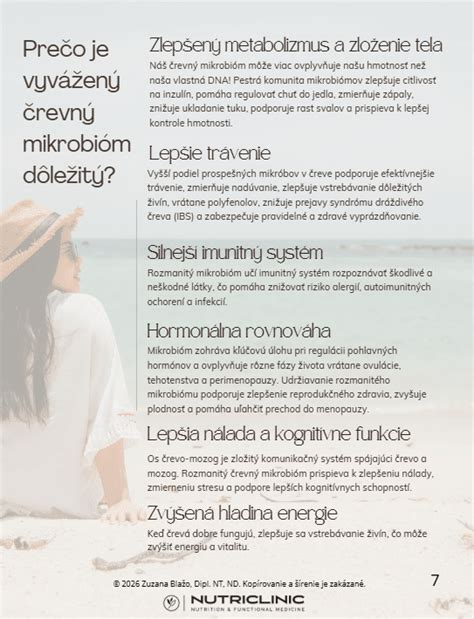 Infografika o spojení medzi črevným mikrobiómom a zdravím pleti