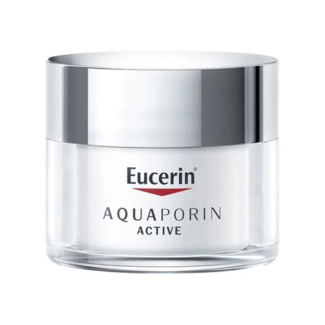 Schéma pôsobenia aquaporínov a mechanizmu hydratácie pleti Eucerin AQUAporin ACTIVE