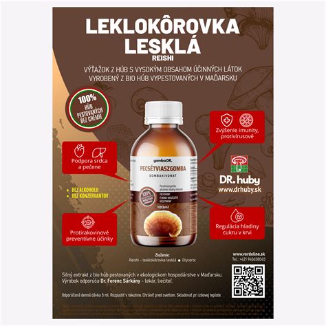 infografika s chemickou štruktúrou polysacharidov a triterpénov z húb