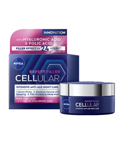 Ilustračná fotografia balenia NIVEA Hyaluron Cellular Filler Spevňujúci Očný Krém