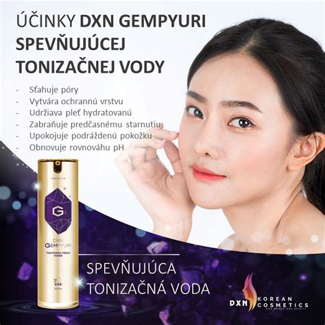 infografika zobrazujúca zloženie a účinky radu DXN Gempyuri