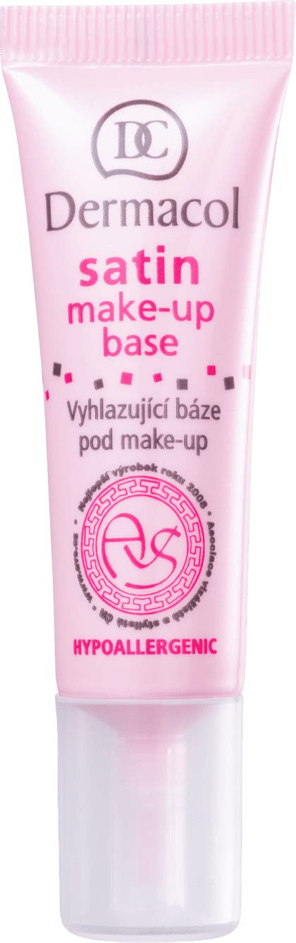 Infografika: Kľúčové vlastnosti Dermacol Satin Make-up Base