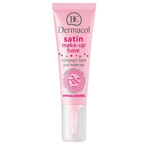 Dermacol Satin Make-up Base pred a po aplikácii