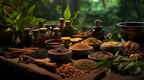 Ayurvedic herbs and ingredients