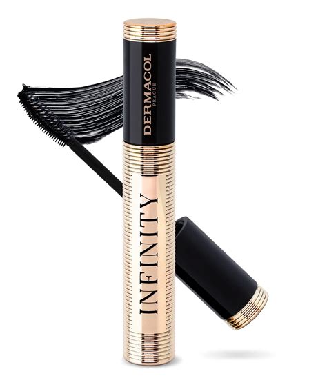 Produktové foto Dermacol riasenky Infinity Mascara a fixačného gélu na obočie