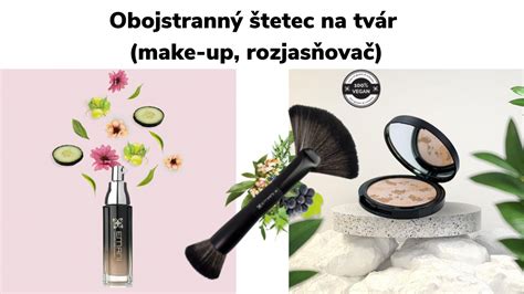 Ilustrácia nanášania make-upu štetcom na tvár