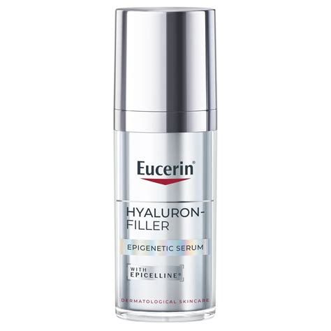 Tematické foto vianočného balíčka Eucerin Hyaluron-Filler s denným a nočným krémom