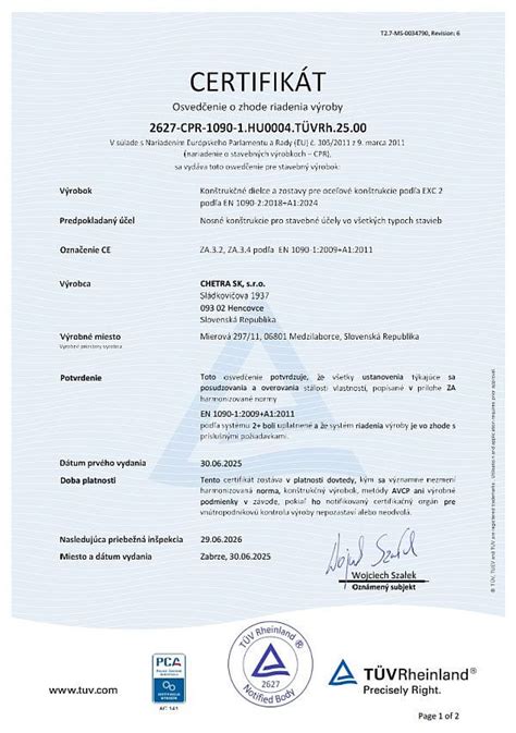Certifikáty a oprávnenia kliniky