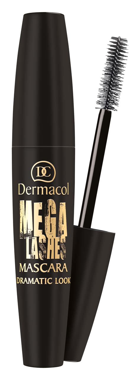 Tematická fotografia: Riasenka Dermacol Mega Lashes a modelka s výraznými riasami