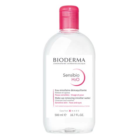 Produktové balenie Bioderma Sensibio H2O 500ml