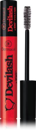 Detail líčenia s riasenkou Dermacol Devilash