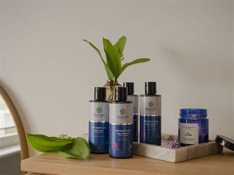 Obrázok rôznych typov dermokozmetických prípravkov: krémy, masti, emulzie, sprchové oleje.