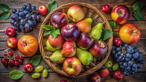 Koláž rôznych druhov ovocia, zeleniny, rýb a orechov.