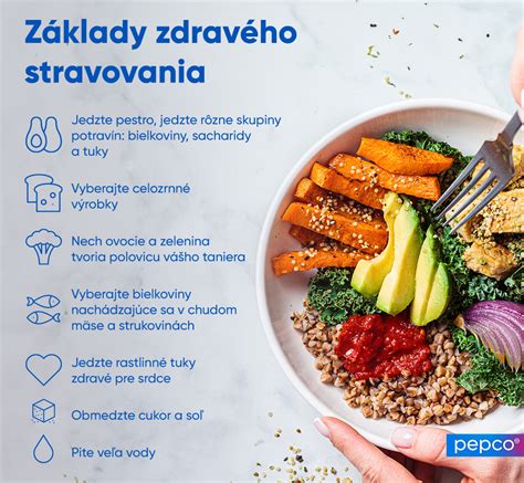 Infografika o zdravej strave pre pokožku