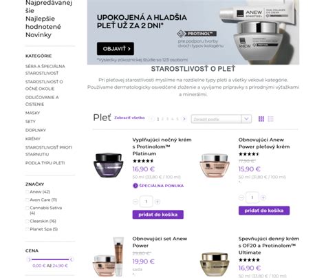 Kolekcia produktov Avon pre mastnú pleť