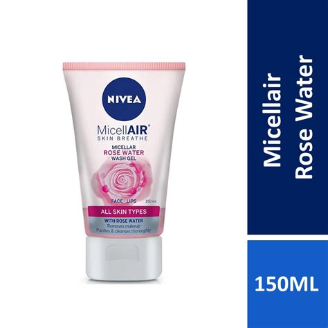 Ilustračná fotografia balenia produktu Nivea Micellar Rose Water Wash Gel