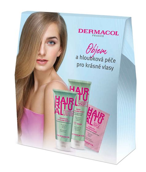Ilustračná fotografia balenia Dermacol Hair Ritual posilňujúci Conditioner pre objem vlasov