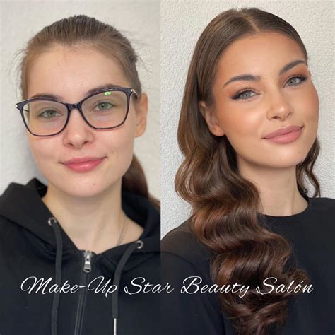 Žena s jemným líčením očí a rozjasnenou pleťou