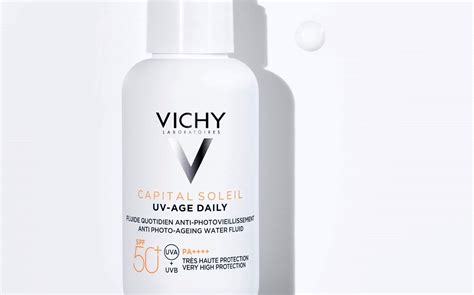 Porovnanie pokožky pred a po použití UV-AGE DAILY