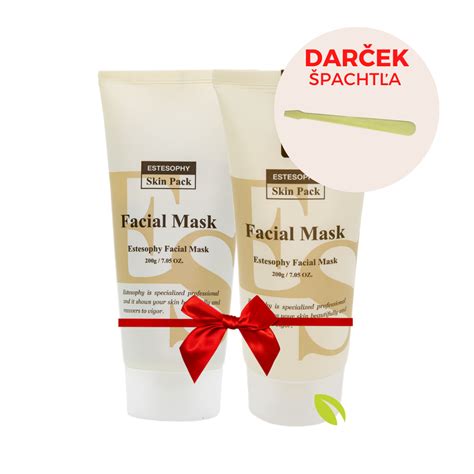 Ilustrácia rôznych typov pleťových masiek (krémová, ílová, textilná)