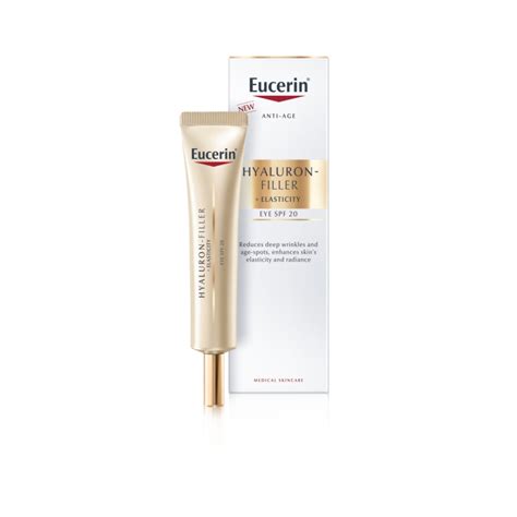 Obal produktu Eucerin Hyaluron-Filler + Elasticity Očný krém SPF 20