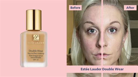 Ukážka aplikácie make-upu Estée Lauder Double Wear