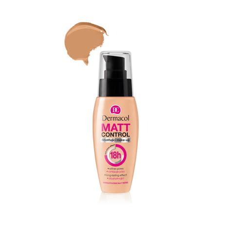 Porovnanie odtieňov Dermacol Matt Control make-up
