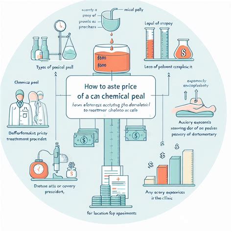 Ilustrácia znázorňujúca proces chemického peelingu a jeho účinky na pleť