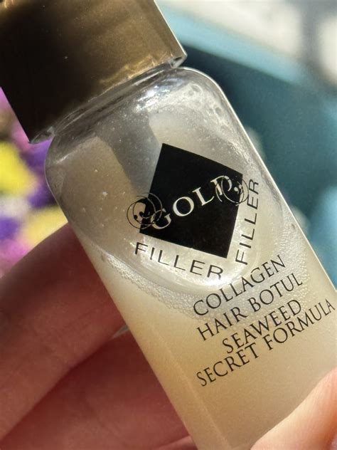 Obal séra Kleral Gold Filler Hair Botox s objemom 10 ml