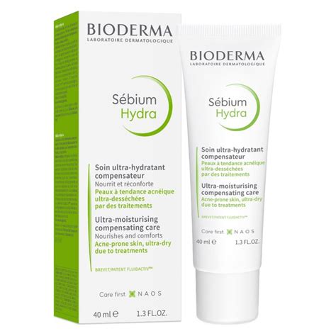 Ilustračná fotografia krému Bioderma Sébium Hydra v 40 ml balení