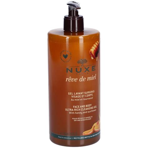 Ukážka textúry Nuxe Rêve de Miel Výživného telového peelingu