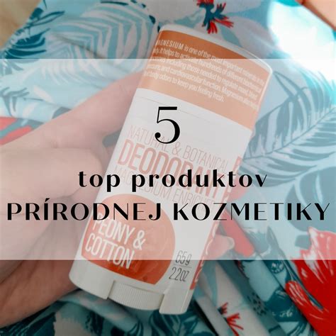 ukážka rôznych produktov prírodnej kozmetiky